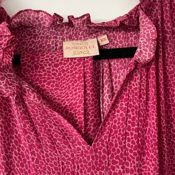 Rungolee - Scarlette Maxi Dress (Raspberry Tortoise) - Picture 4 of 6